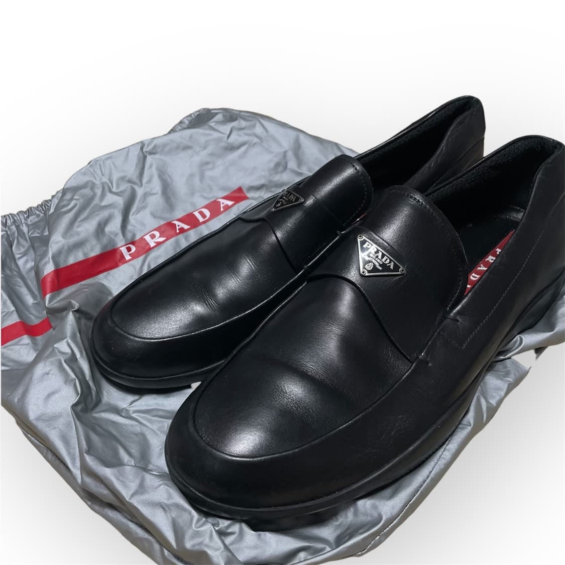 280~285) 프라다 스포츠 메탈 로고 구두 로퍼 상품이미지1