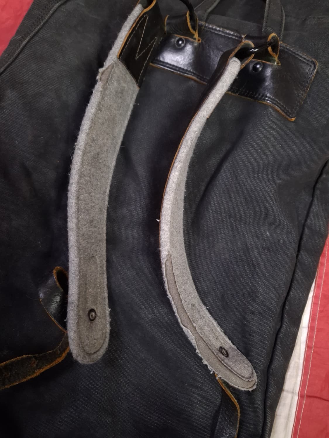 오리지날 90's 포터 PORTER 미군 TYPE 캔버스 빈티지 더블백 상품이미지8