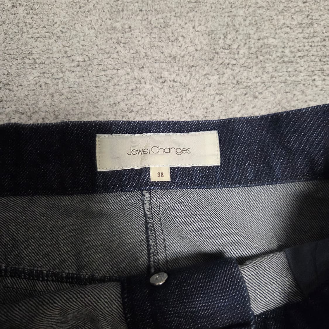 Jewer Change 재팬 빈티지 데님 스커트 25-26 상품이미지4