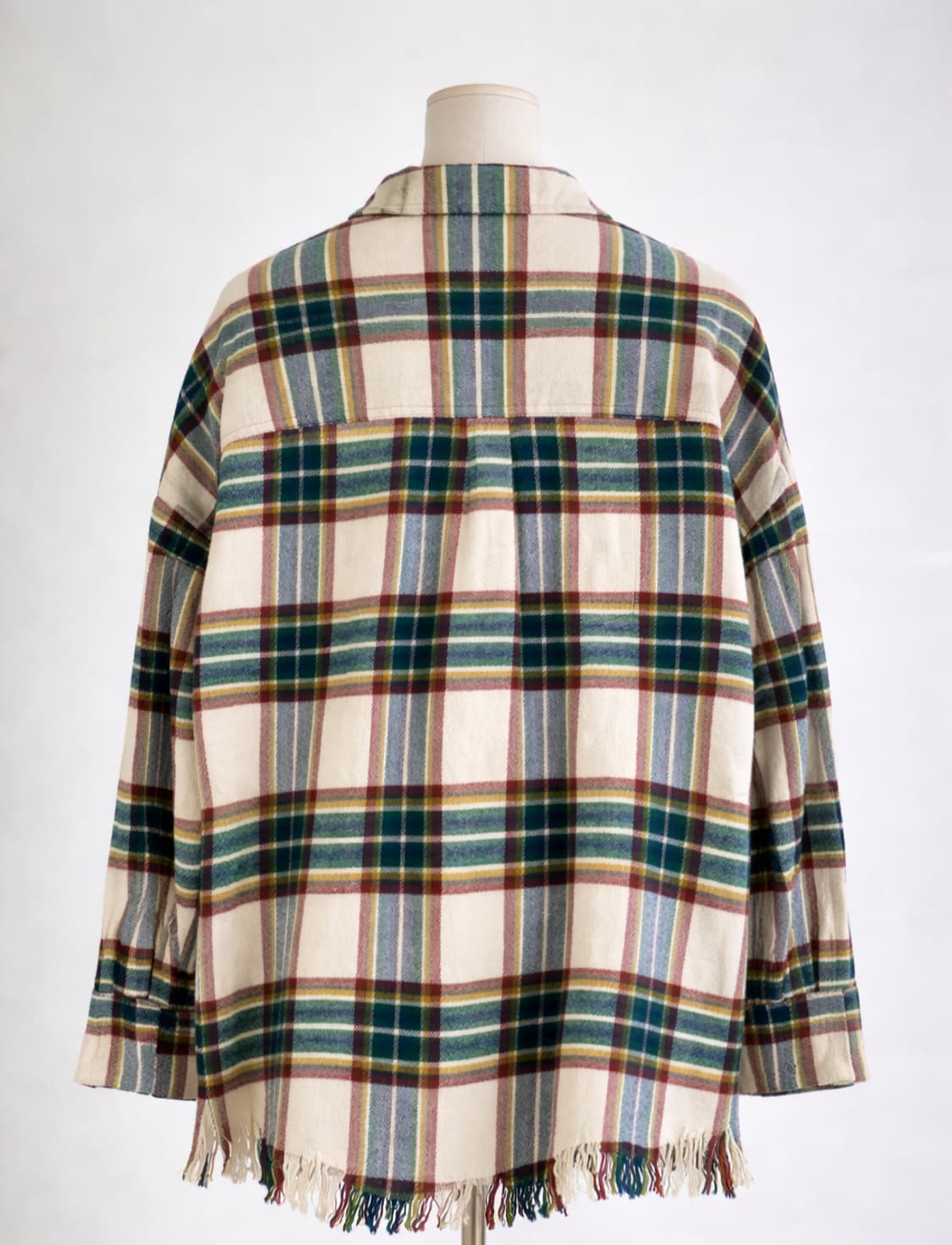 이로 셔츠 여성 체크셔츠 상품이미지2