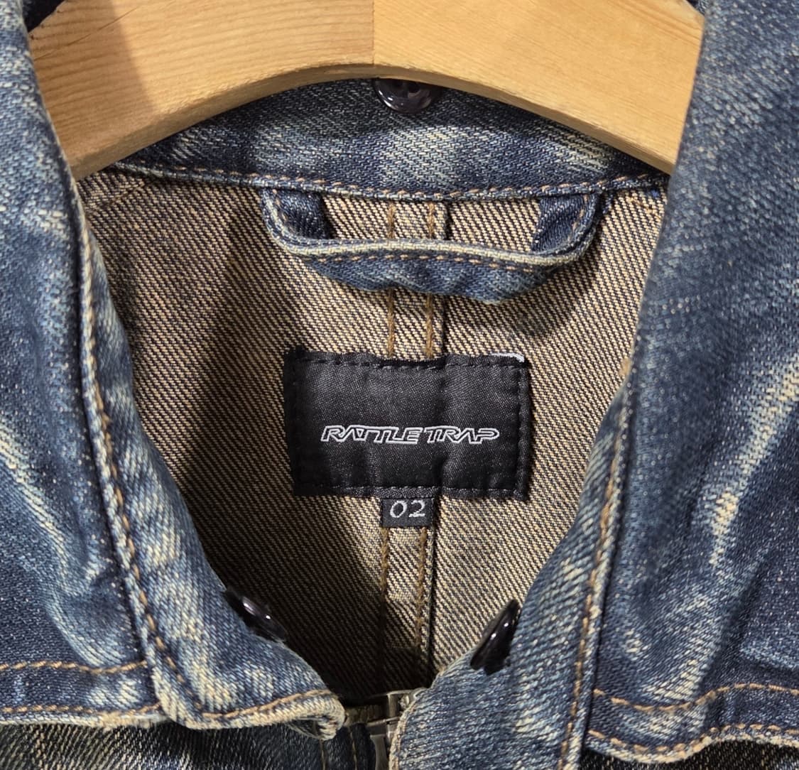 [Rattle trap] 재팬 페이딩 데님자켓 상품이미지5