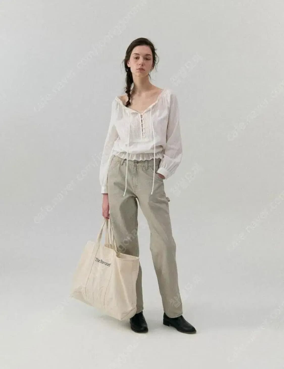 더바넷 샌드그레이 카펜터 데님 S 상품이미지3