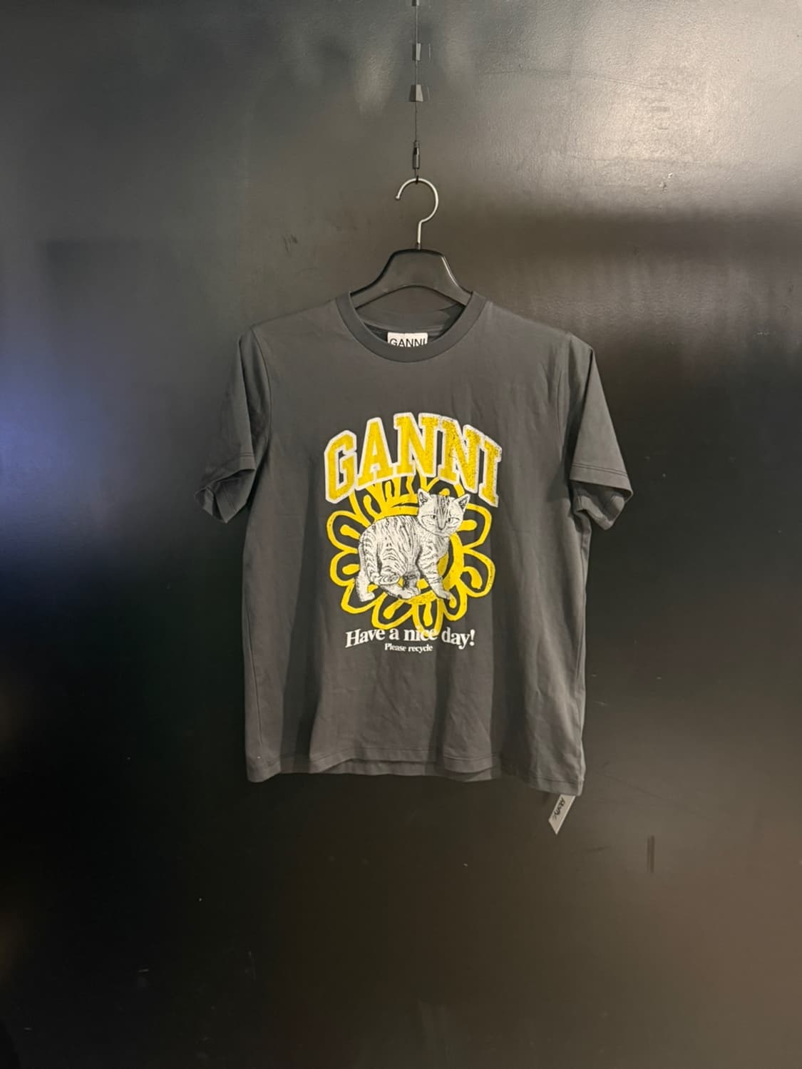 Ganni 가니 릴렉스드 프린팅 반팔티셔츠 상품이미지1