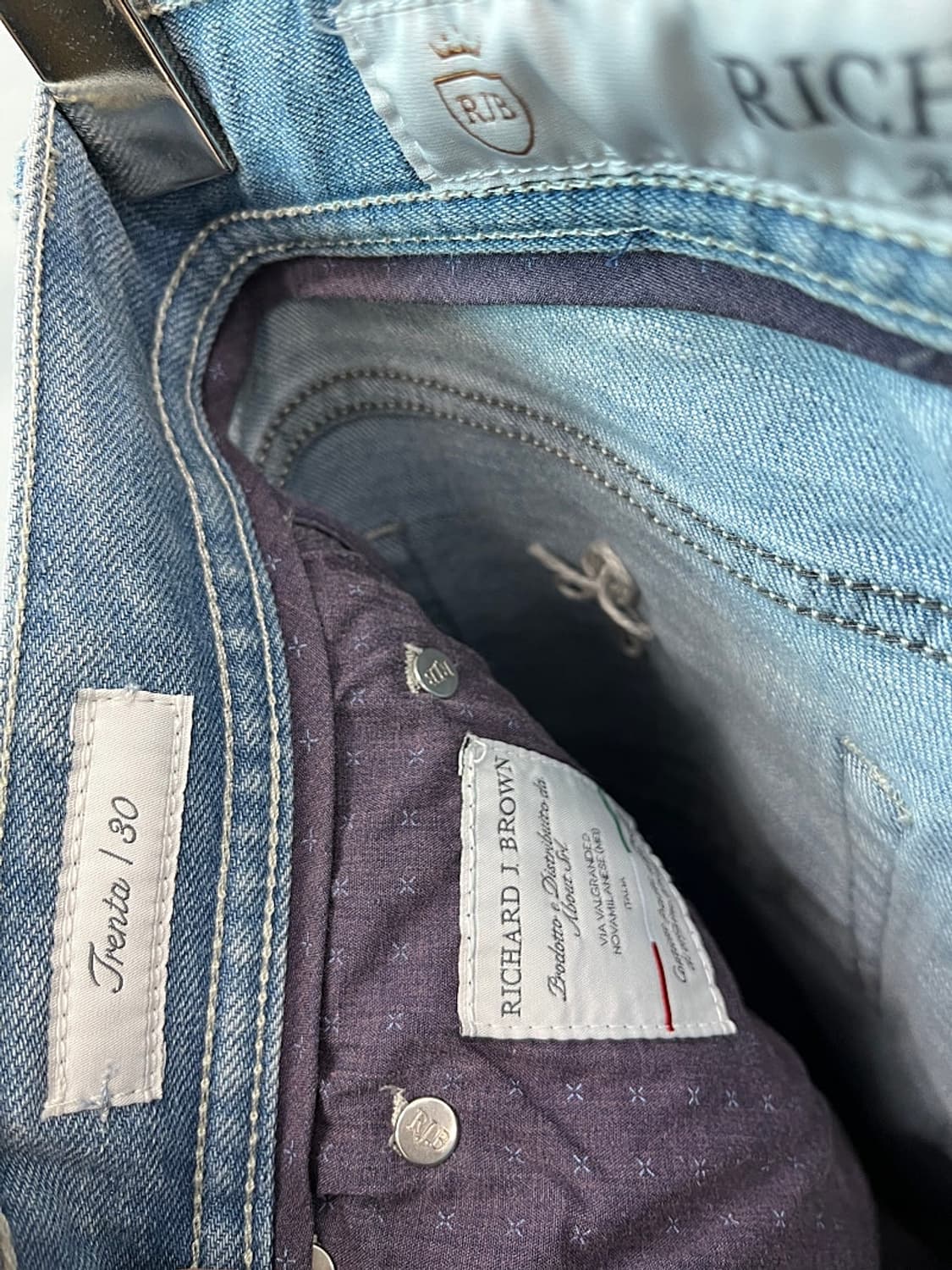 30) 리차드 제이 브라운 신형 스판 청바지  상품이미지6