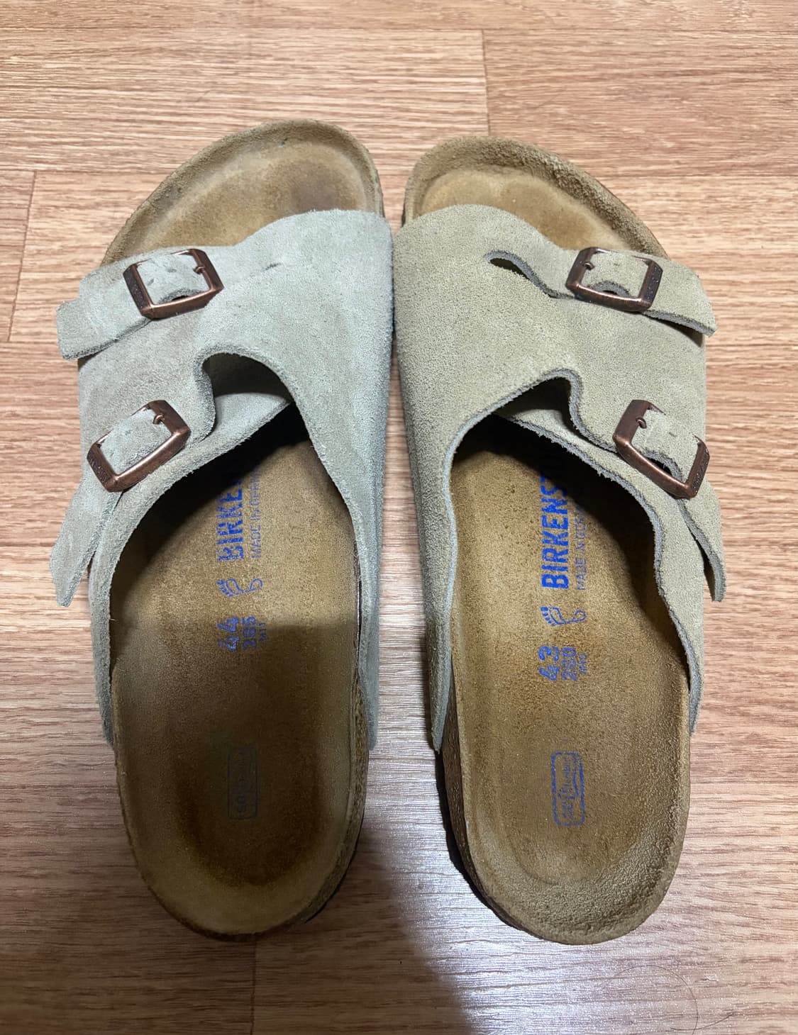 285)버켄스탁 취리히 타우페 샌들슬리퍼 상품이미지3