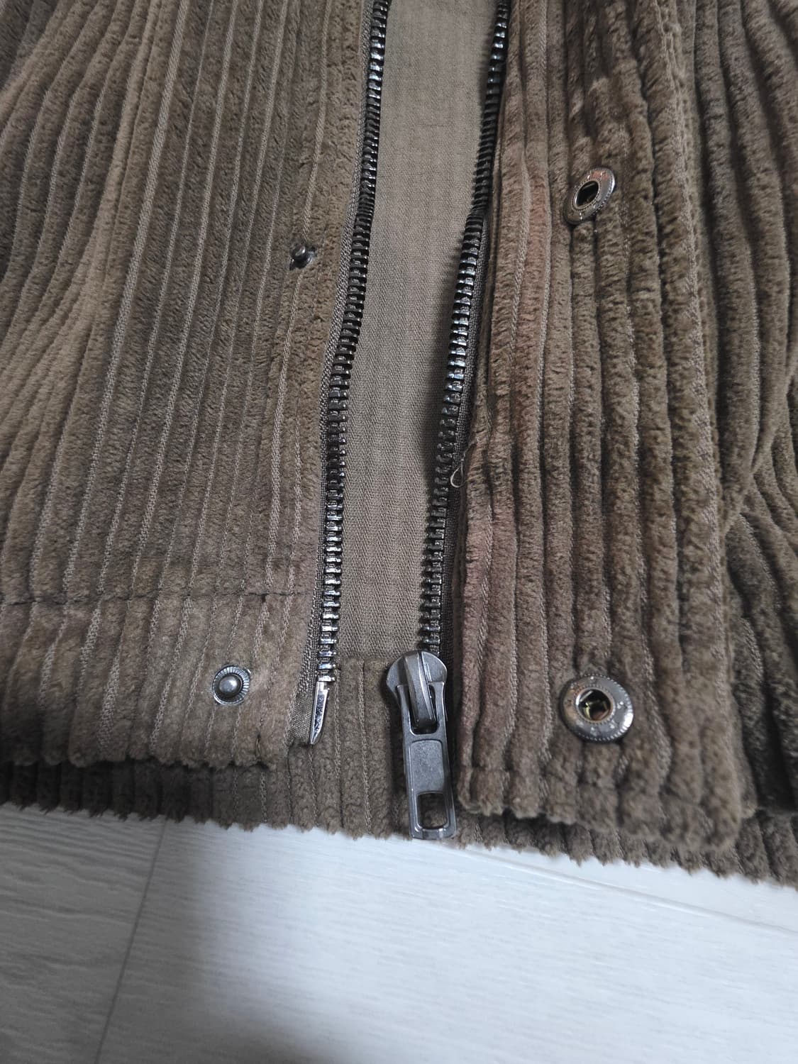 자라 코듀로이 후드 셔츠 자켓 M(100)사이즈 상품이미지7