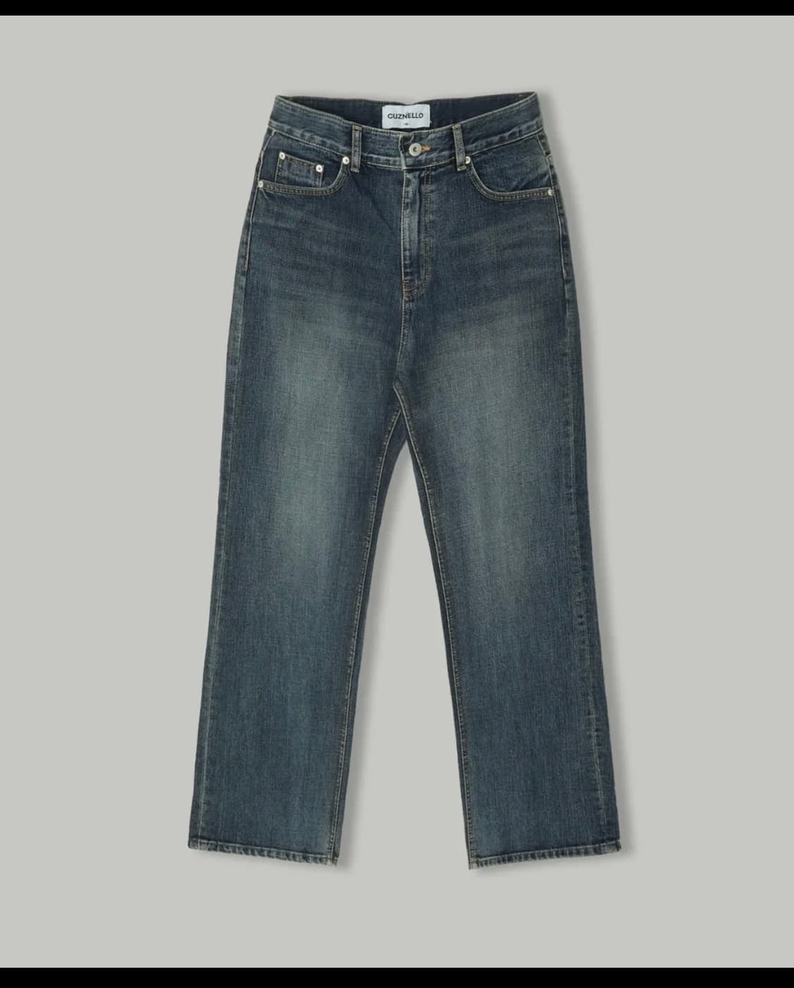 커즈넬로 세미와이드 쉐입진 스모키 블루 상품이미지1