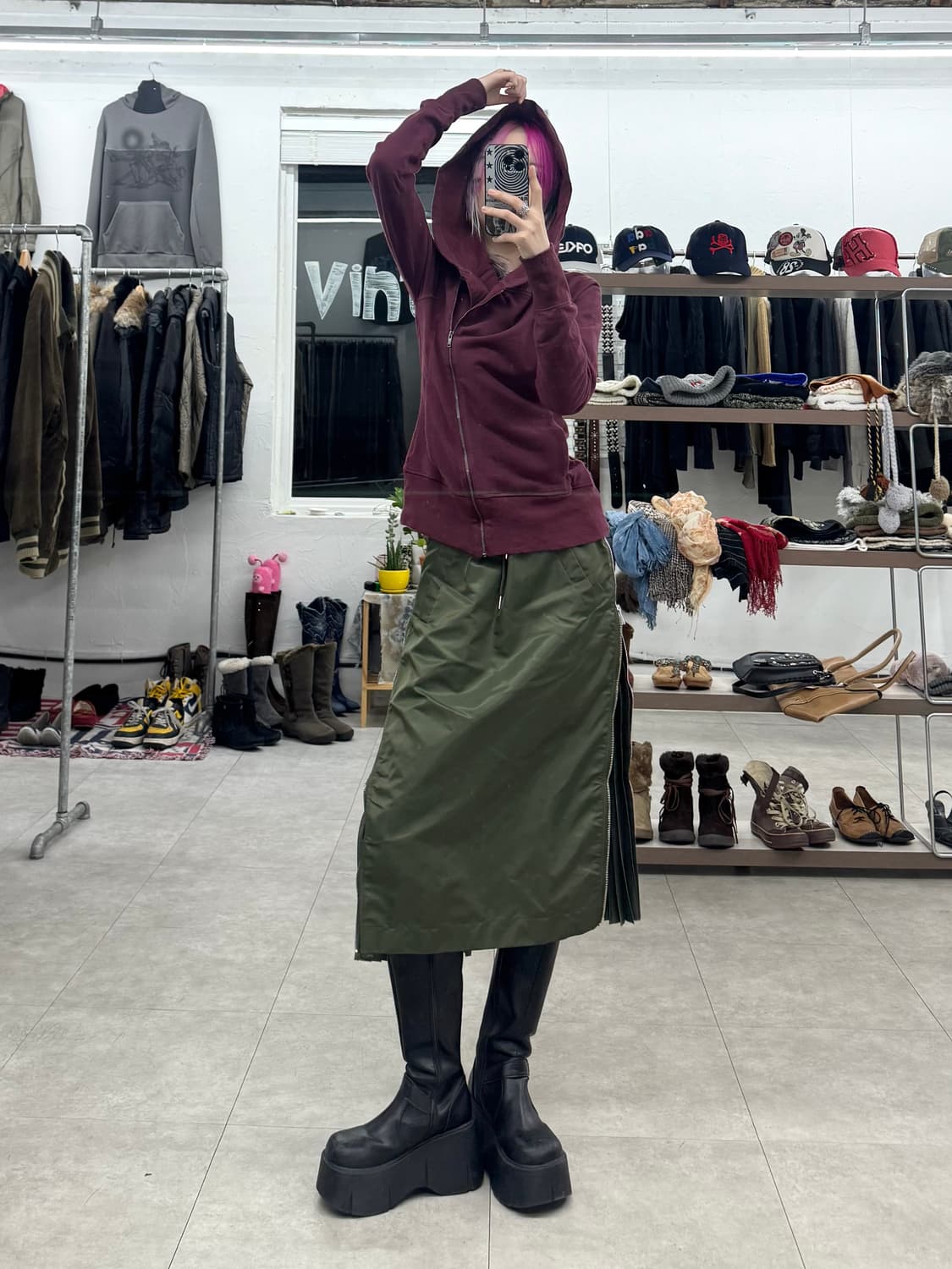 나이키 사선 후드 집업 상품이미지9