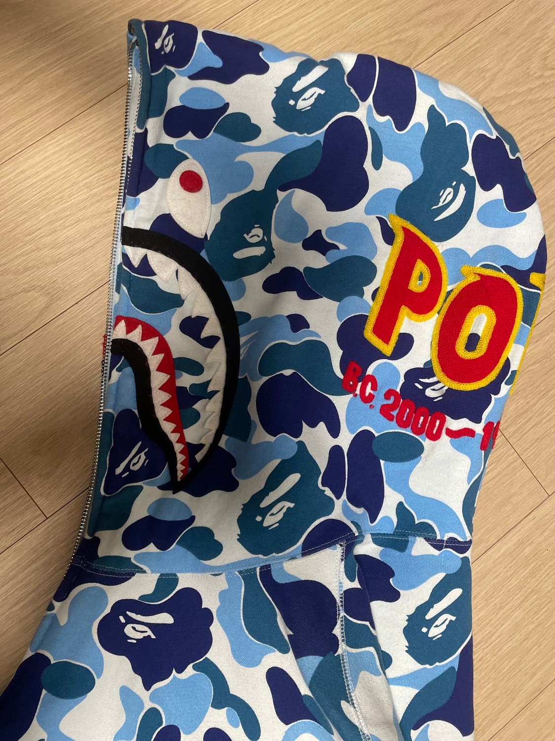 베이프 PONR 후드집업 상품이미지2