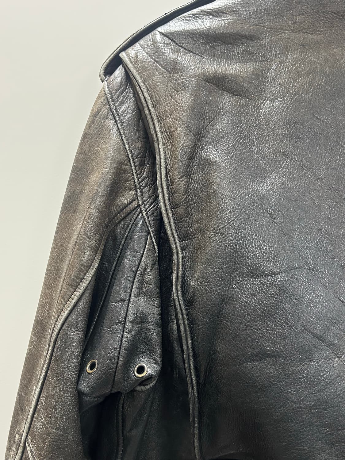 프랑스 헬스톤즈(Helstons) 빈티지 가죽 자켓 상품이미지6