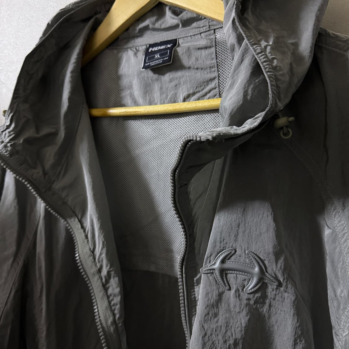 HDEX 메탈 나일론 후디 트랙자켓 XL (110) 상품이미지6