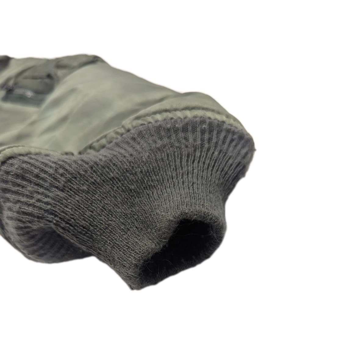 80s 미공군 납품용 알파인더스트리 MA-1 플라이트자켓 세이지 상품이미지4