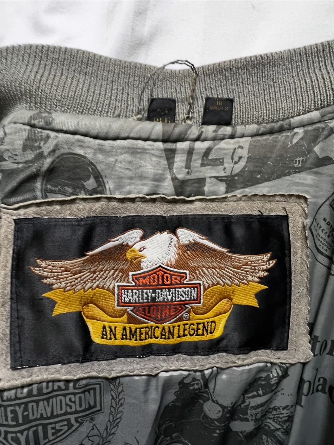 90s 할리데이비슨 스웨이드 가죽자켓 상품이미지6