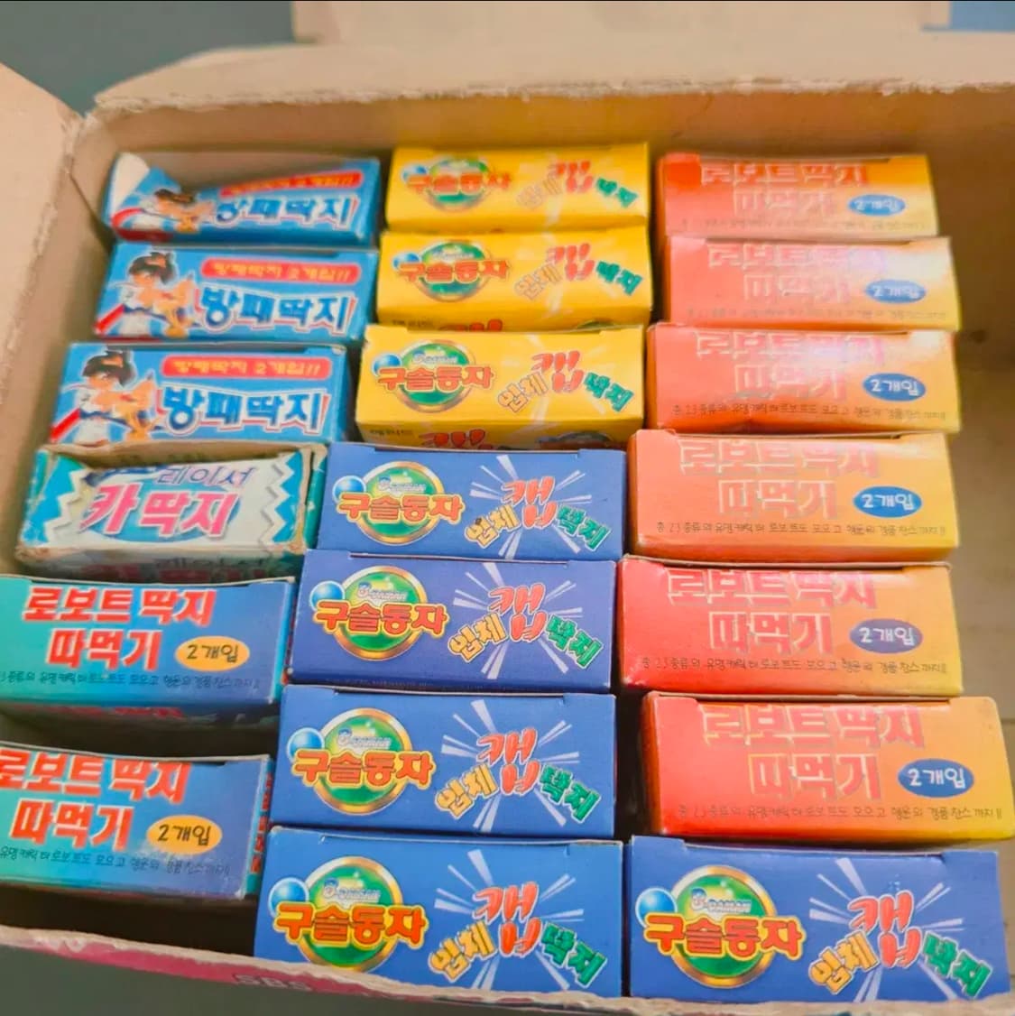 싱싱캅 방패딱지, 로보트 딱지 구슬동자 입체 캡딱지 딱지 일괄 상품이미지3