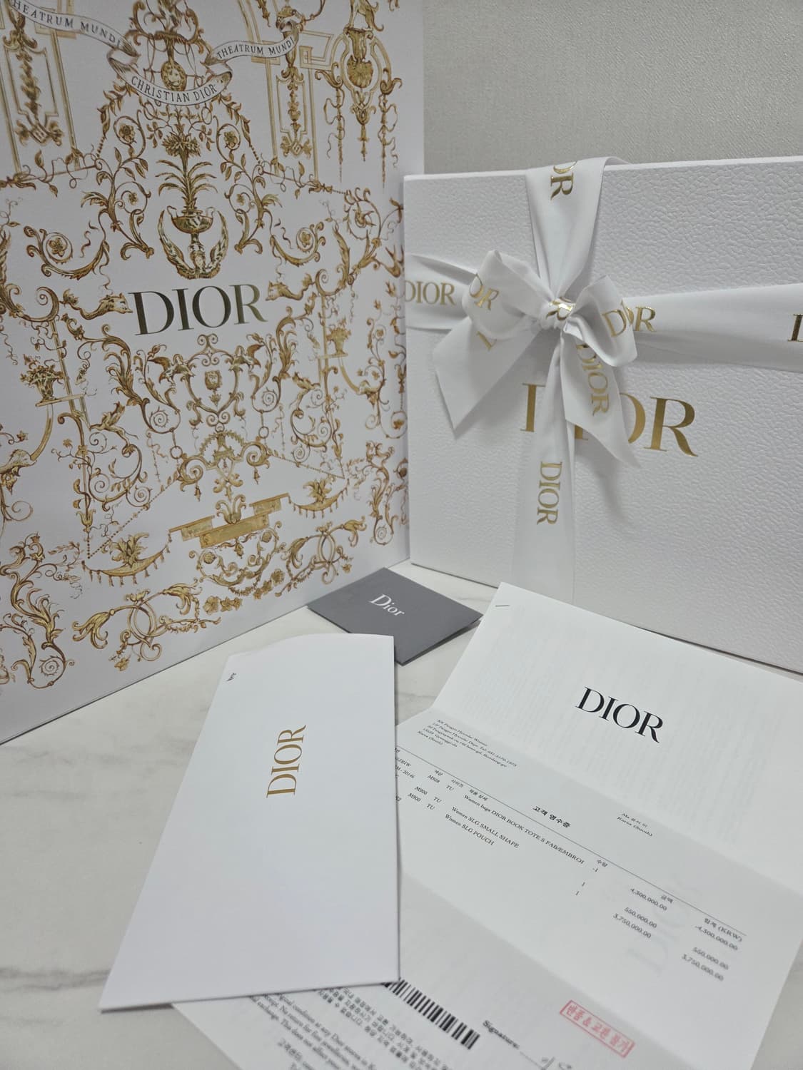 [새상품] 디올 북 토트 백 레더 미니 상품이미지2