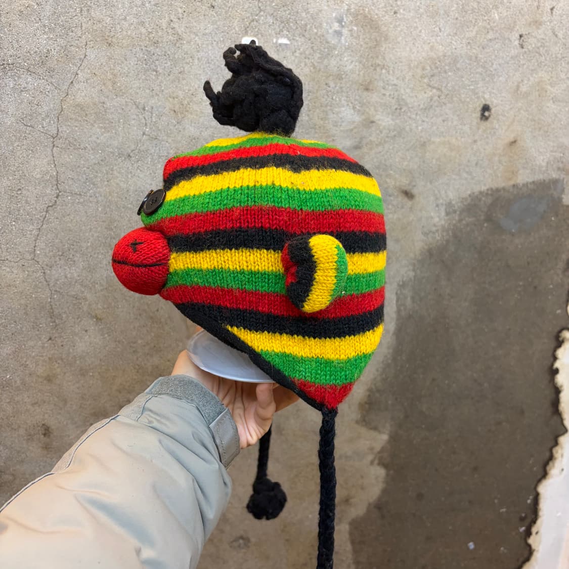 USA 빈티지 라스타삭스 귀마게 니트모자 니트 비니 상품이미지4