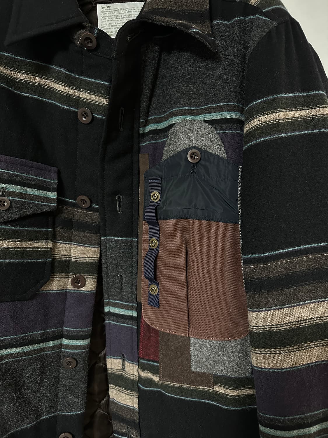 KOLOR 블루종 자켓 상품이미지3