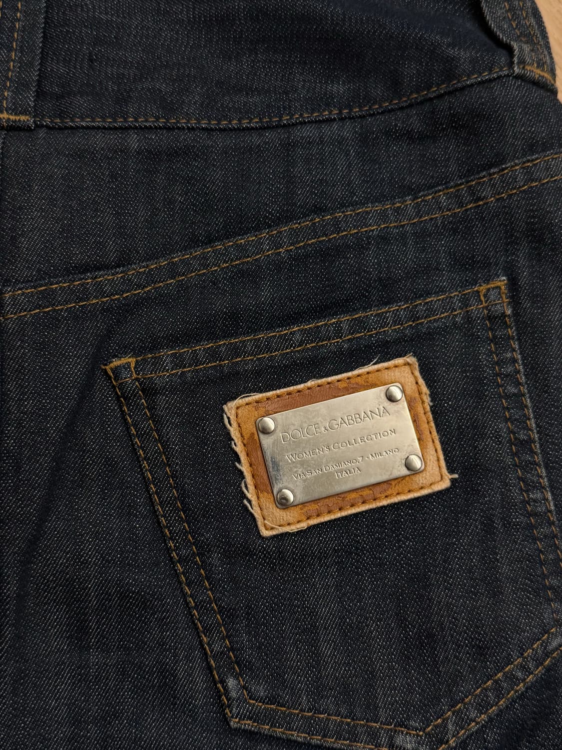 돌체앤가바나 레이스 데님 스커트  상품이미지3