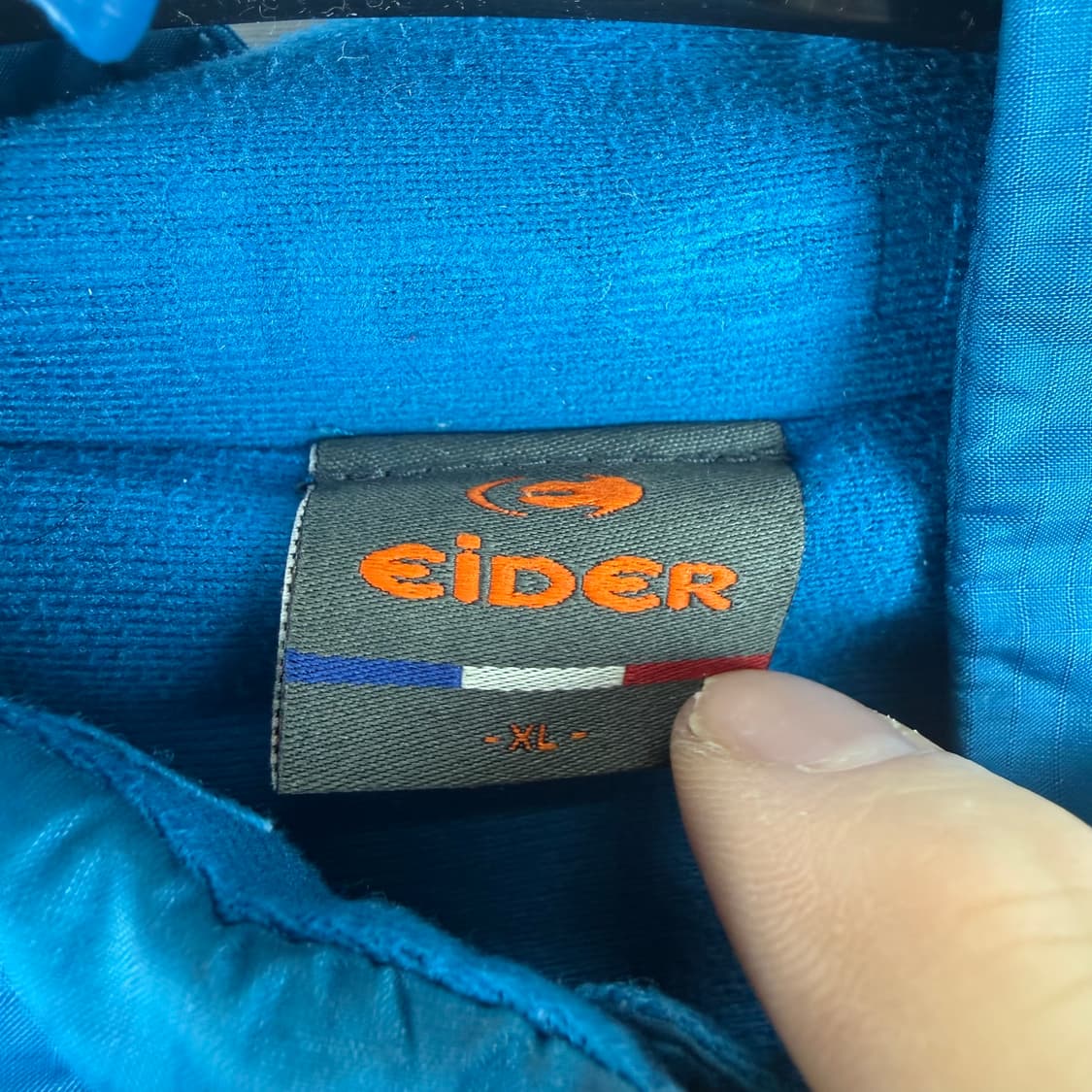 XL) 아이더 우븐 바람막이 자켓 블루/네이비 상품이미지3