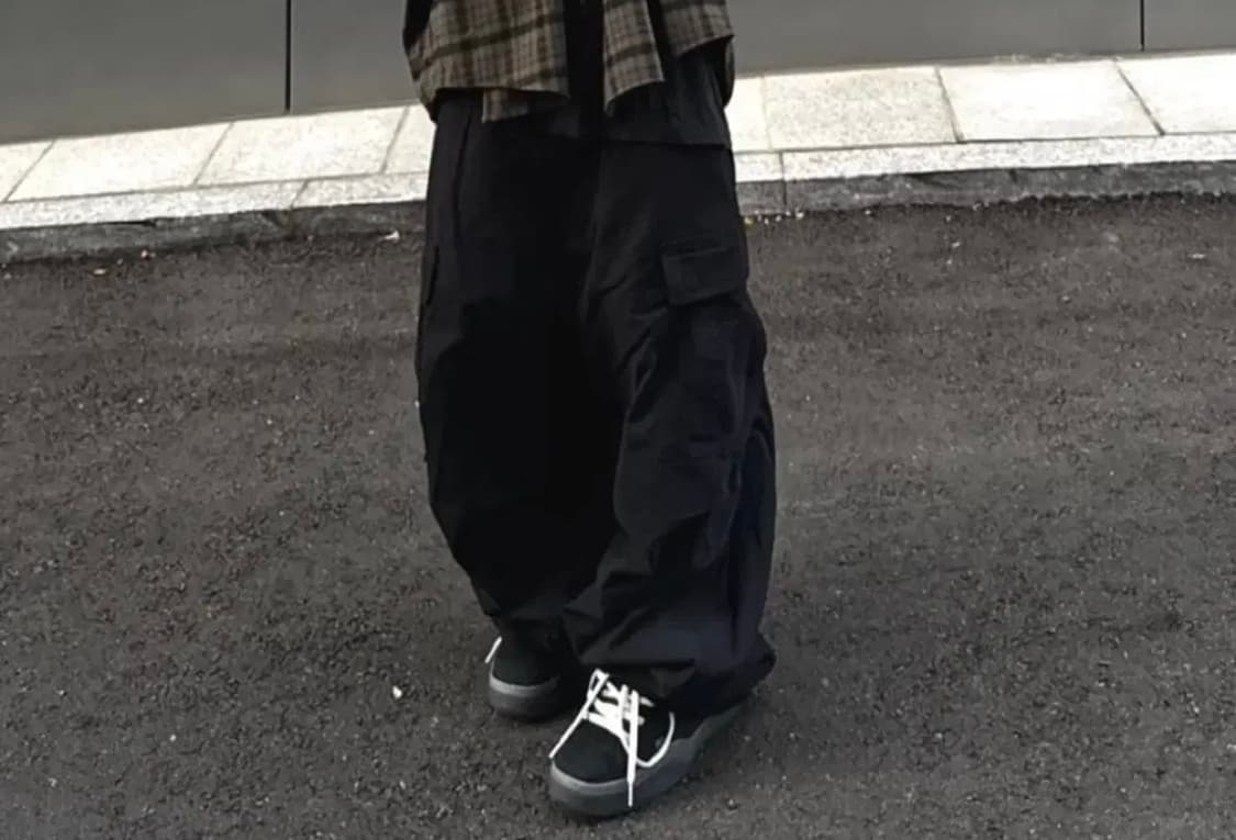 [3] 노드 NOD 스톤 워시드 카고팬츠 블랙 상품이미지3