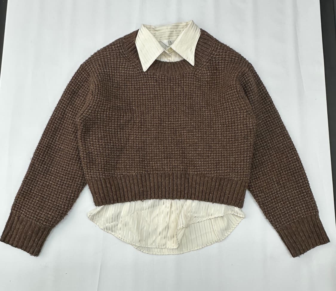 🤎슈슈룬 쇼콜라깔 코디세트🤎 라떼갸루 에스닉 레이어드 그런지 히피 상품이미지3