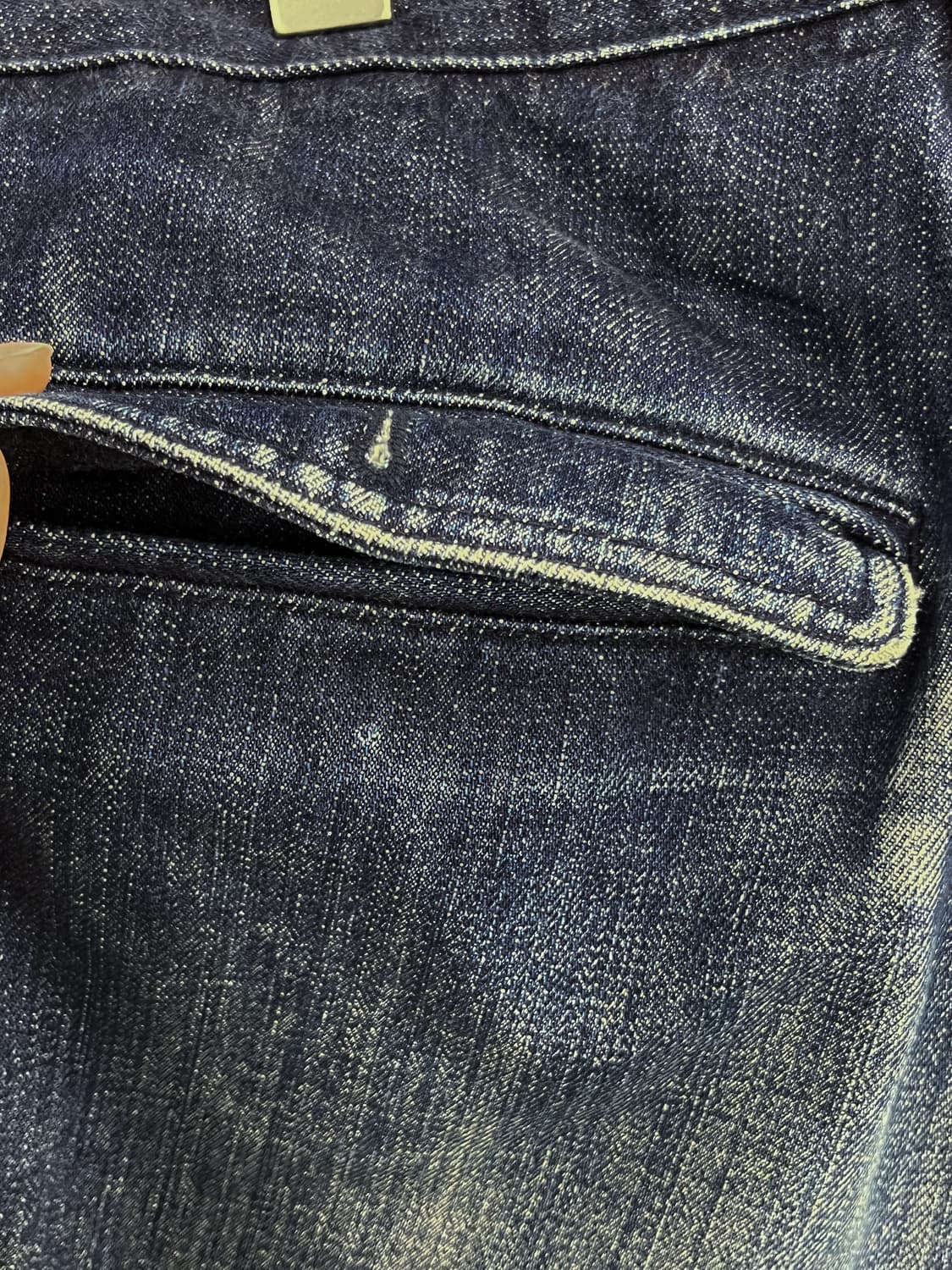 화이트 마운티니어링 09aw 페이디드 데님 팬츠 상품이미지10