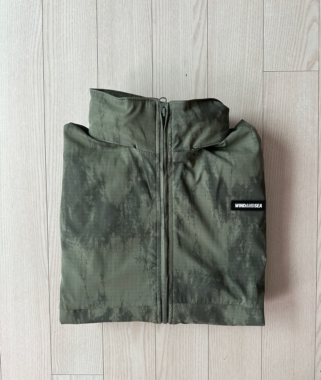 Wind and sea big logo shell parka 상품이미지8