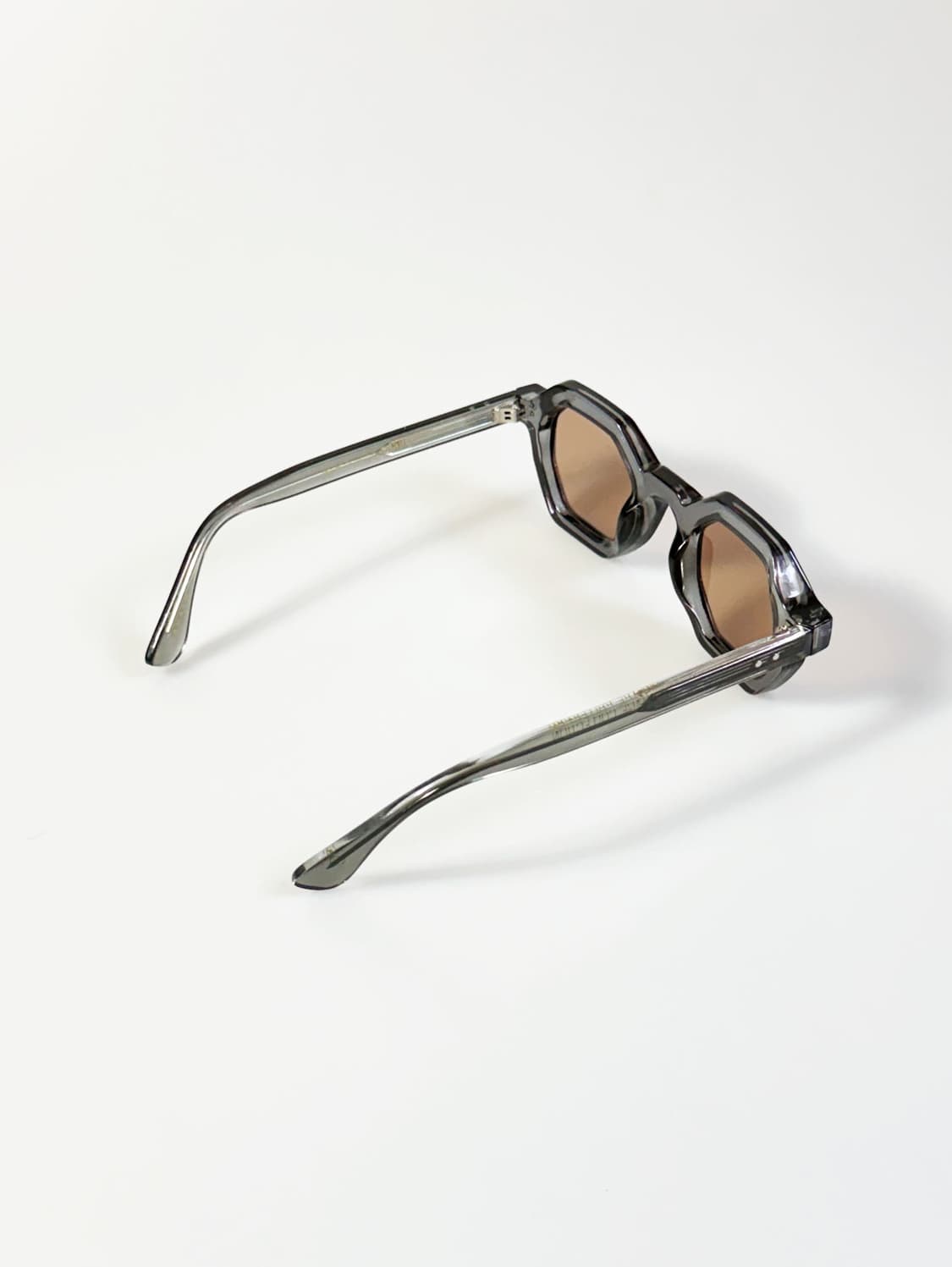 CANAAN 볼드 스퀘어 프레임 빈티지 틴트 선글라스 상품이미지4