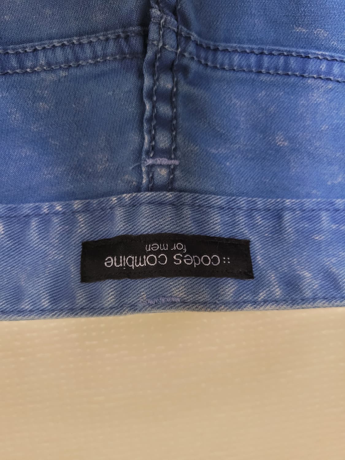 코데즈컴바인 남자 워싱 청바지 30 라이트블루 상품이미지6