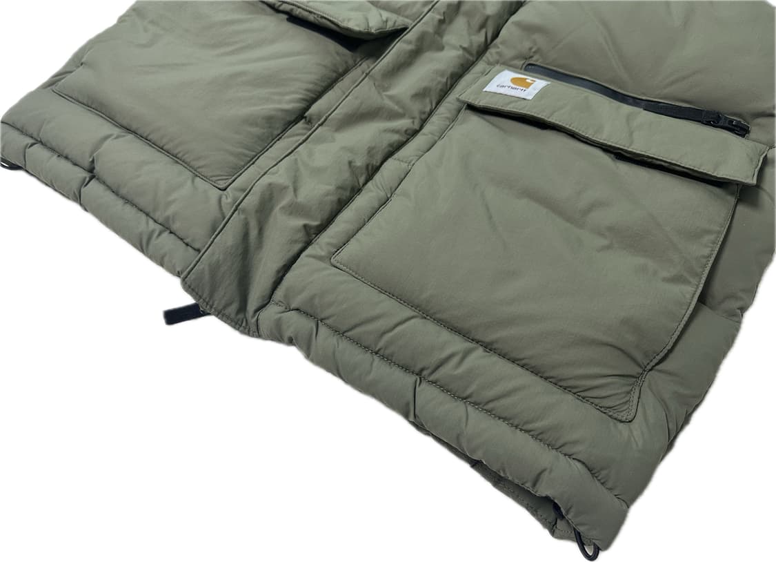 칼하트WIP 밀튼 자켓 패딩 Seaweed M사이즈 상품이미지4