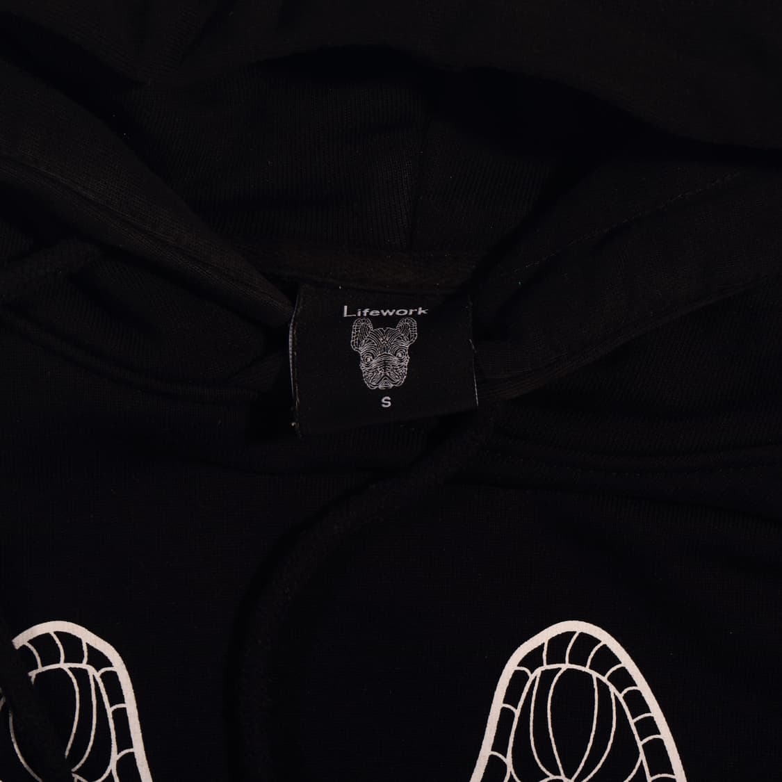 LIFEWORK 프린팅 후드티 B704 상품이미지3