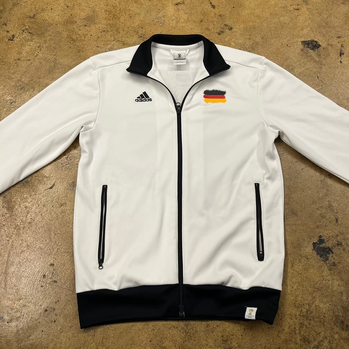 아디다스 독일 흰검 져지 트랙탑 95 상품이미지3