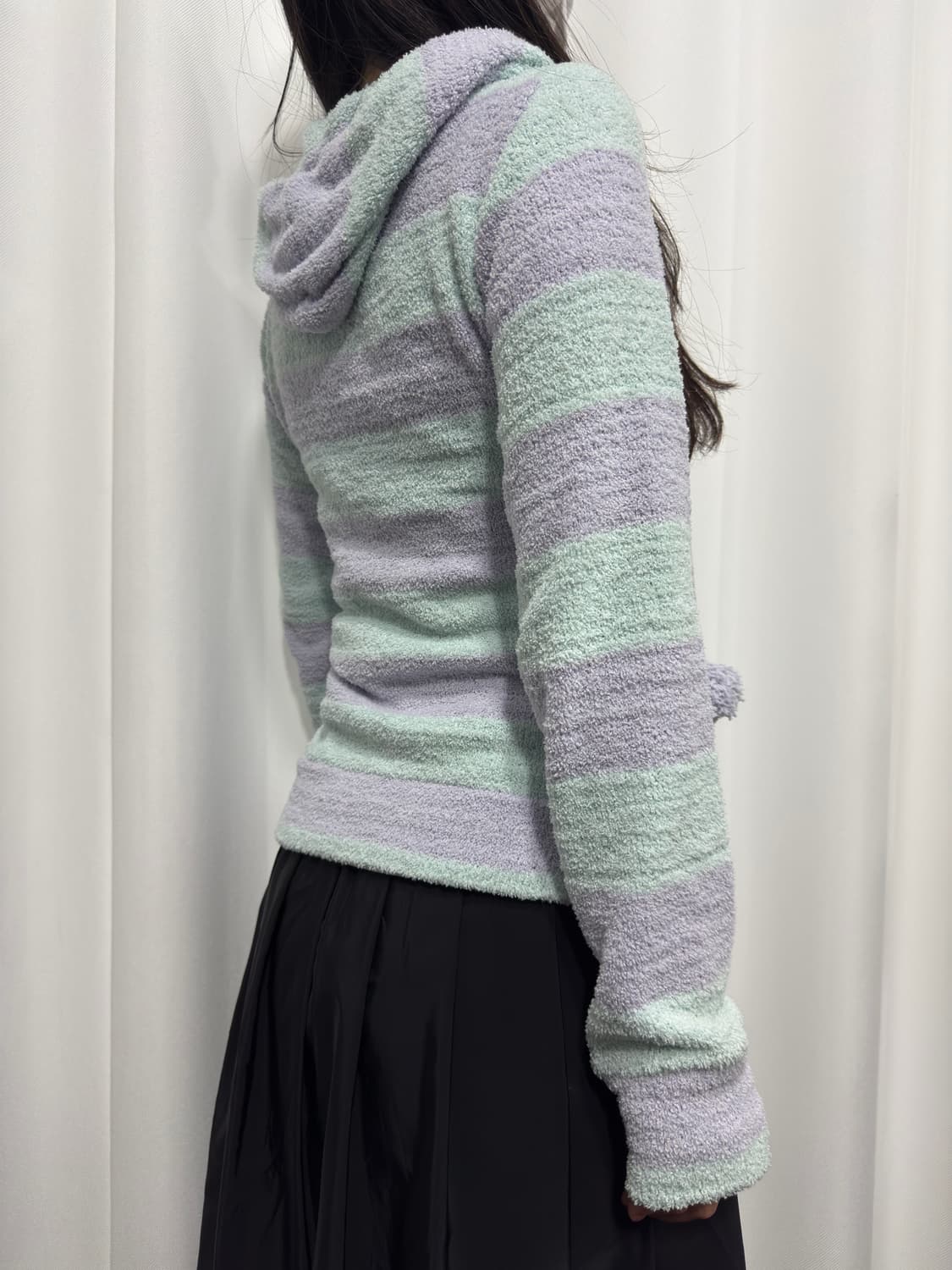 oceanpacific stripe fllece twoway hood  상품이미지5