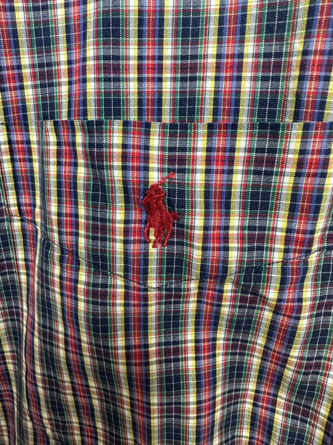 no.158 폴로랄프로렌 레드포니체크 셔츠 2xl 상품이미지2