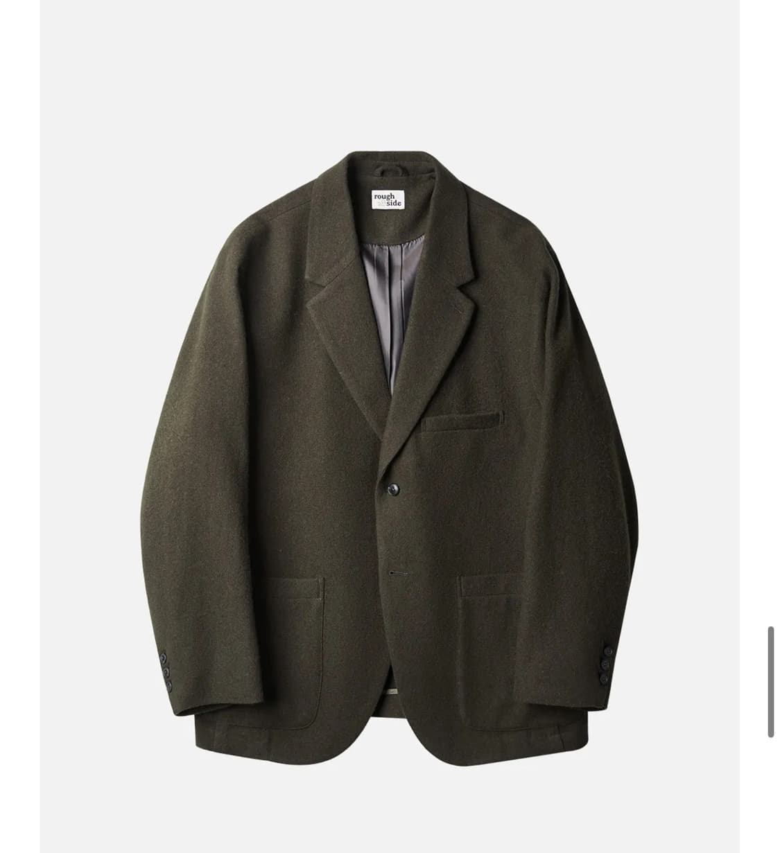 러프사이드 리포터 자켓 다크브라운 3사이즈 새상품 상품이미지5