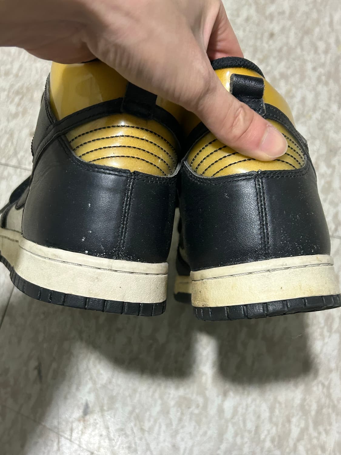 꼼데가르송x나이키 pvc 덩크 하이 상품이미지5