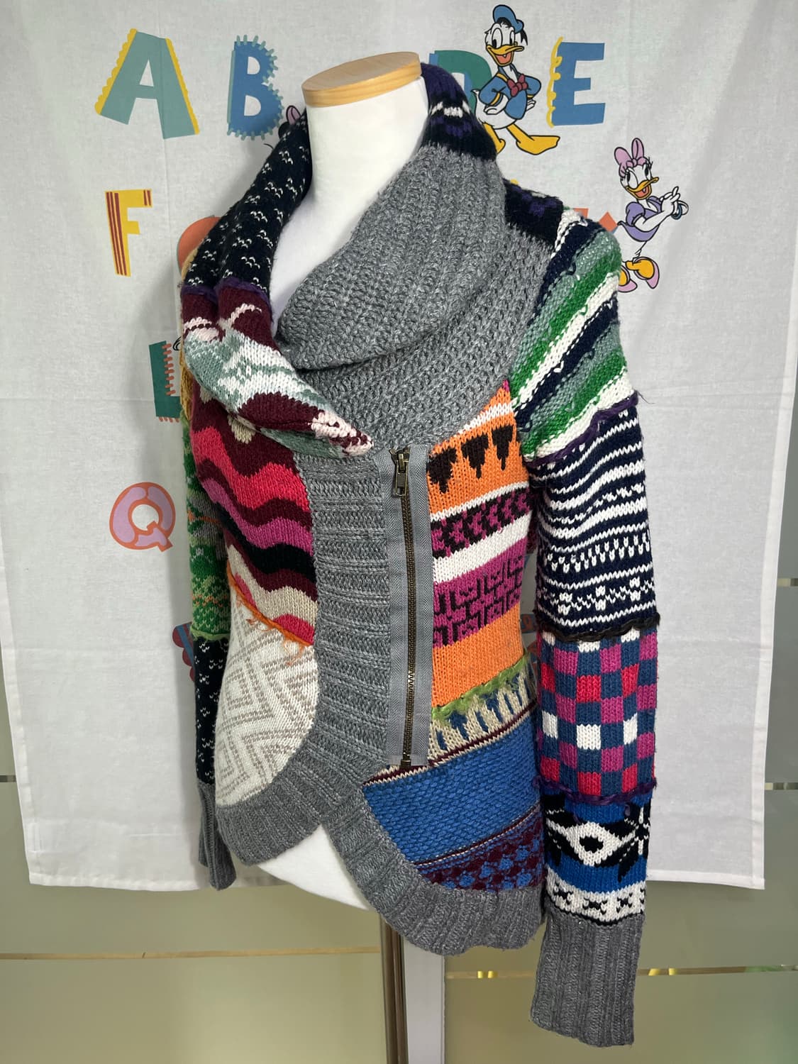 데시구알(Desigual) 패치워크 가디건 상품이미지8