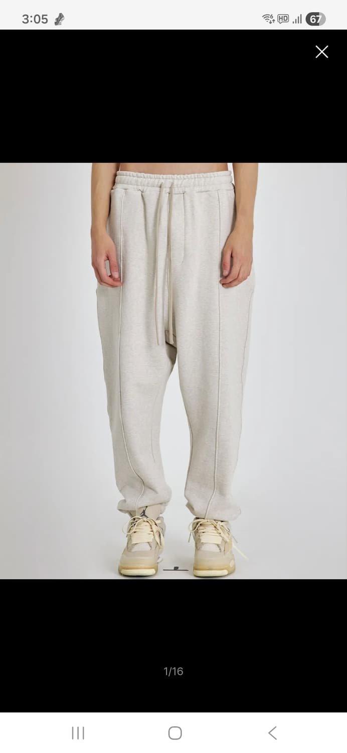 어텐션로우 조거팬츠 상품이미지1