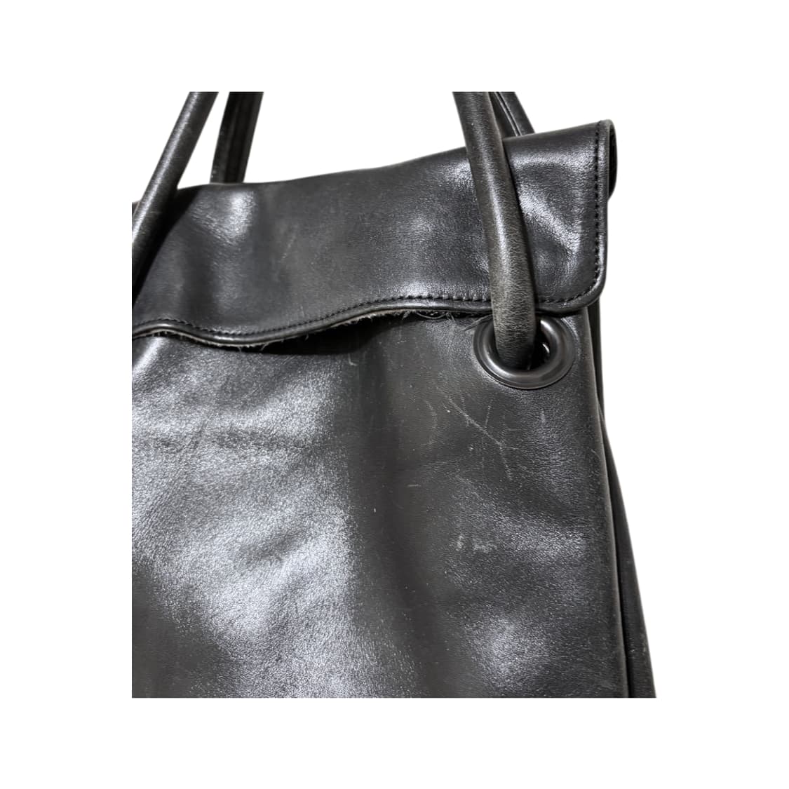 요지 야마모토 와이즈 아카이브 소가죽 토트백 상품이미지5