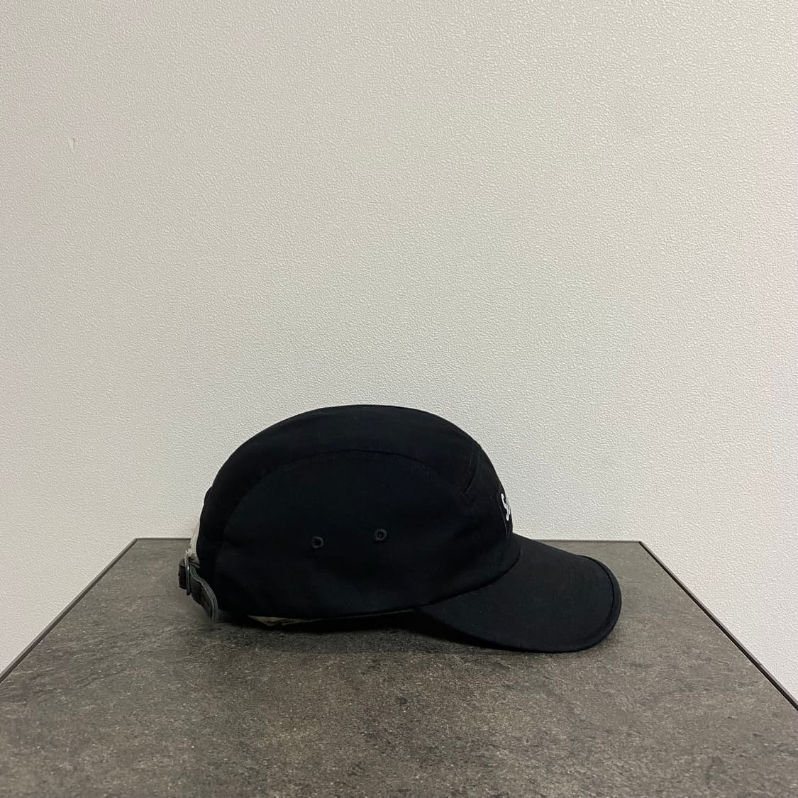 슈프림 워시드 블랙 박스로고 캠프캡 모자 상품이미지3
