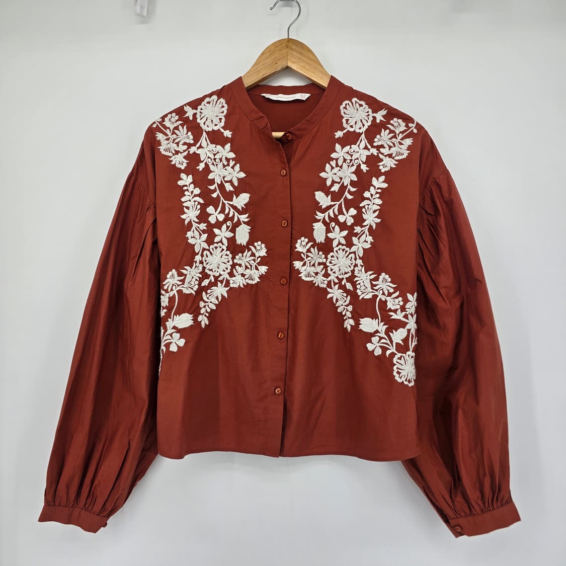 ZARA 자수 블라우스 (보헤미안 무드) 상품이미지1