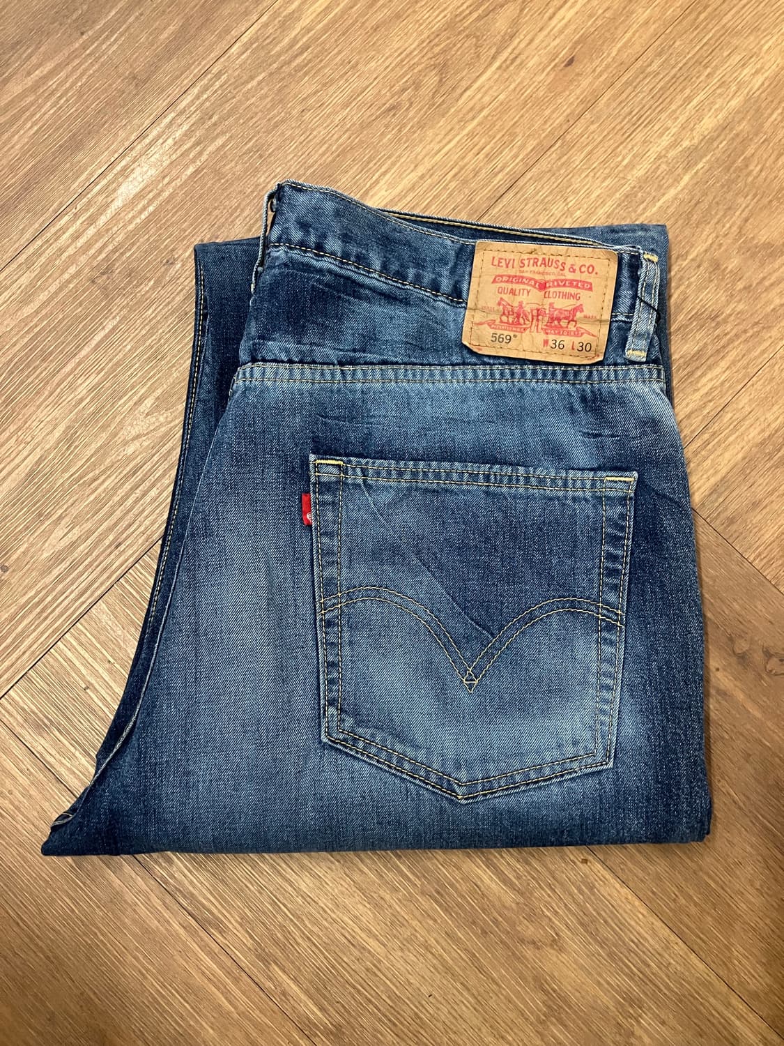 N144 리바이스 569 데님팬츠 청바지 상품이미지1