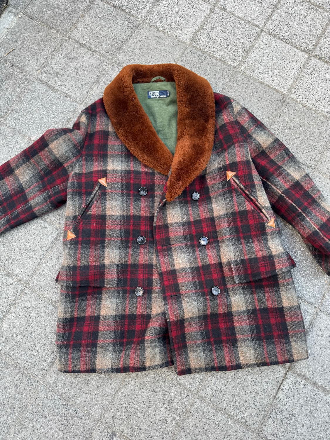 폴로 울 헌팅 자켓(2XL) 상품이미지3