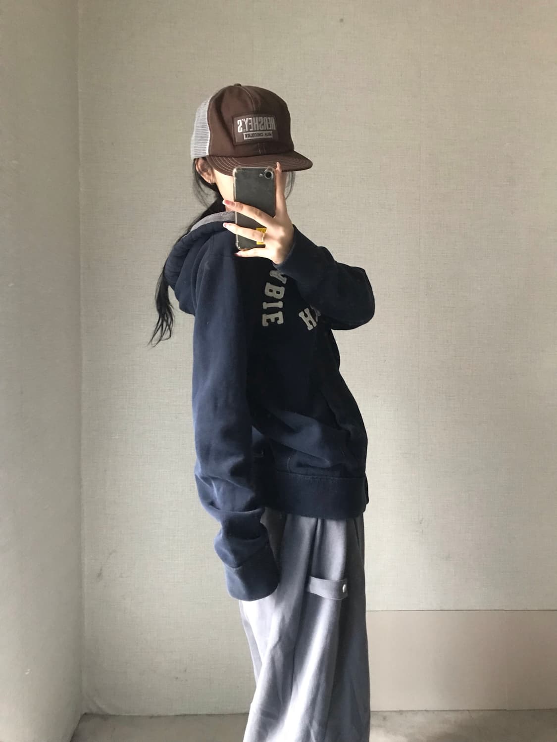 아베크롬비 네이비 후드집업 상품이미지5
