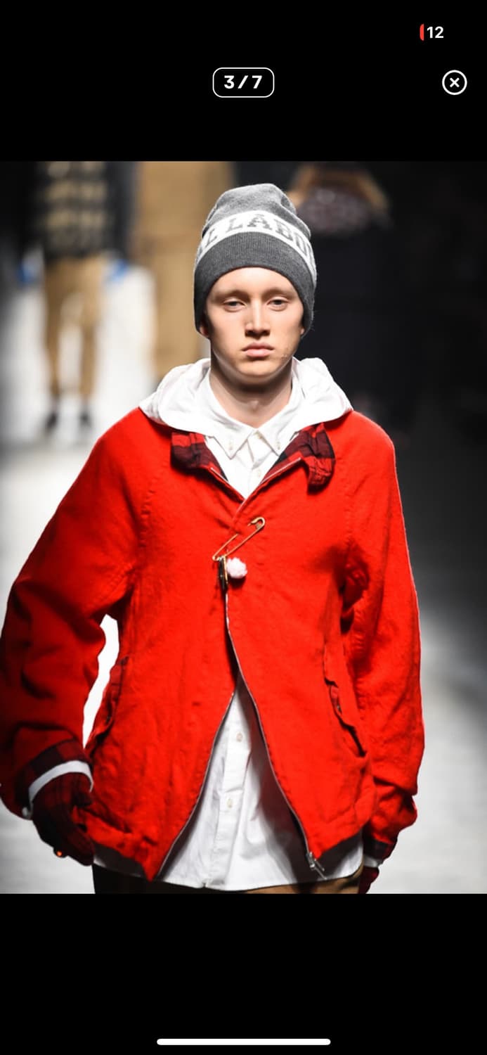 Undercover 18AW 측융 울 자켓 4size 상품이미지1