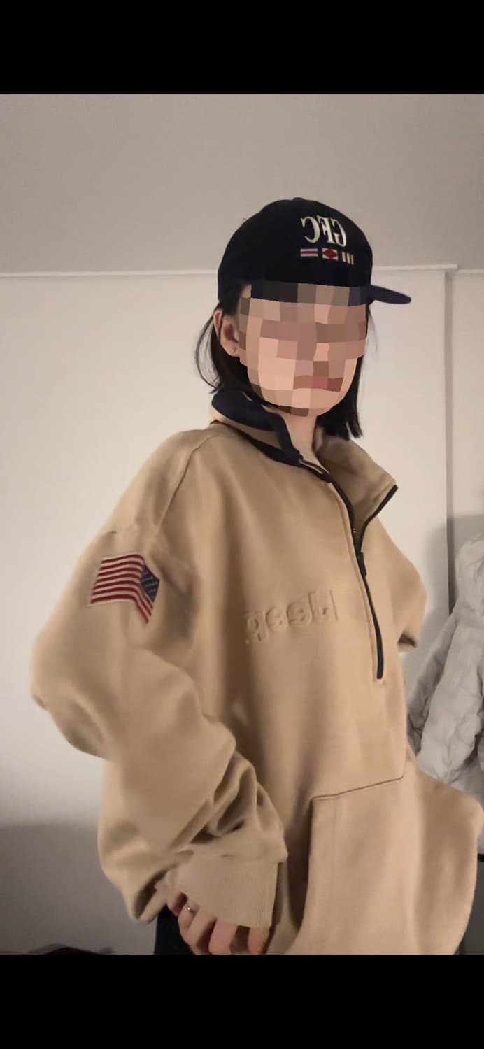 지프 빈티지 오리지널 반집업 후리스 상품이미지4