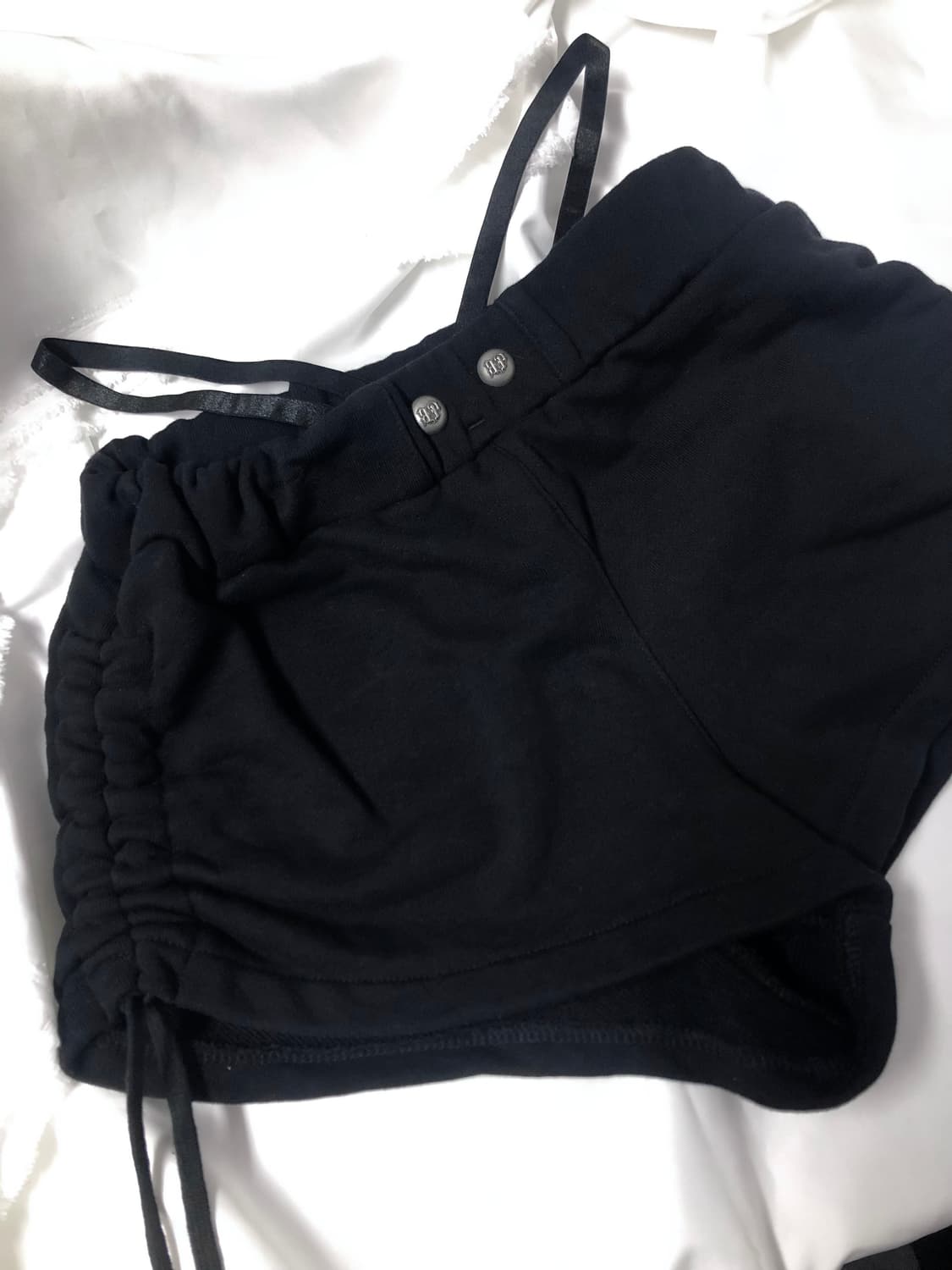 블랙퍼플 Shadow Loop Short pants black 상품이미지3