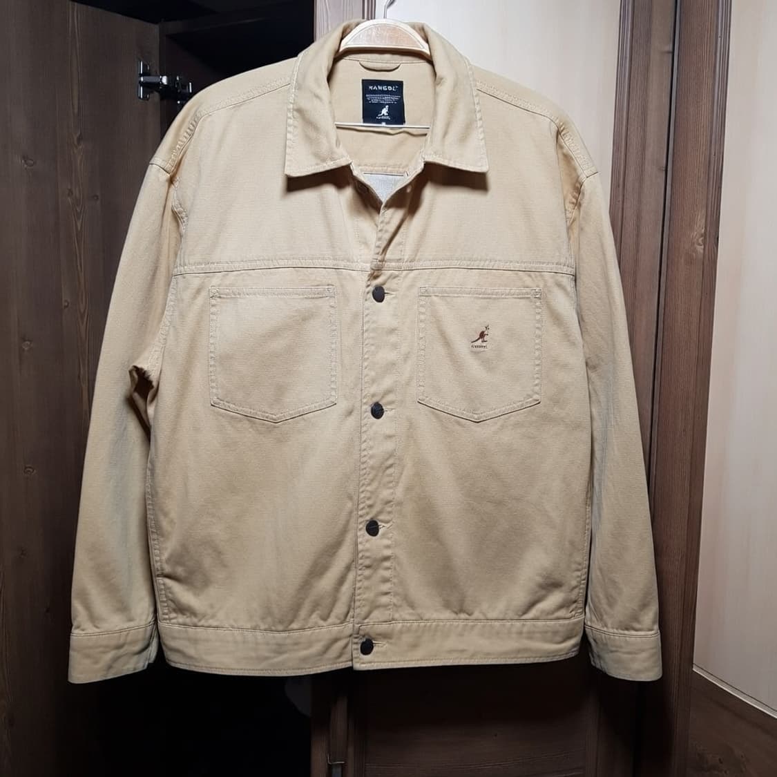 XL / 캉골 / 면데님 트러커자켓/베이지/와란/  상품이미지1