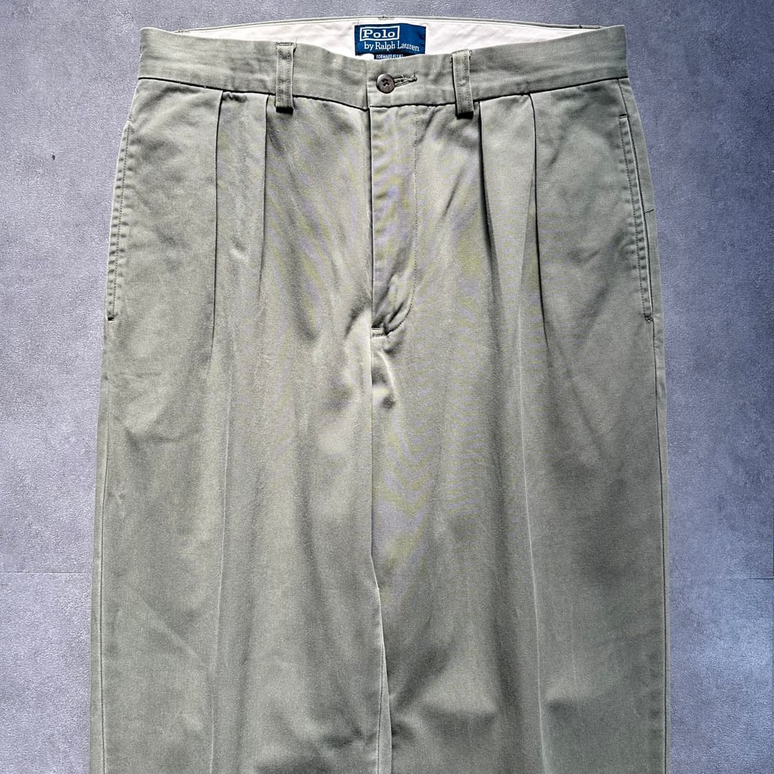 00s 폴로 카키 투턱 치노 팬츠 (vap.7) 상품이미지2