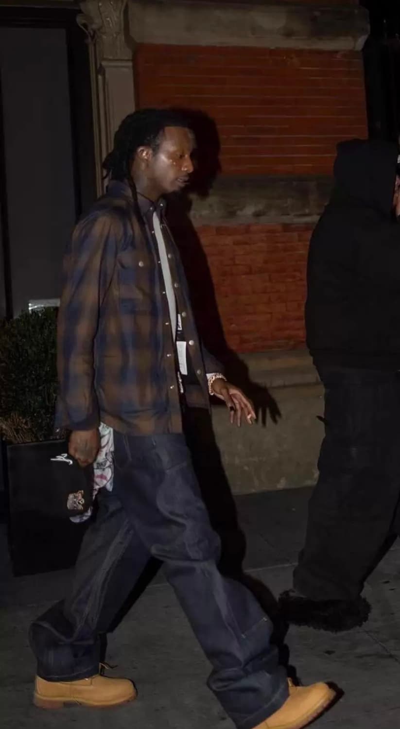 릭오웬스 재패니즈 체크코튼 오버셔츠 xs 상품이미지2